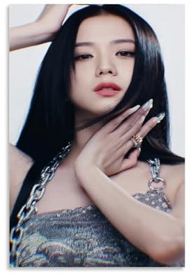 Blackpink Jisoo (2) Poster Dekorative Malerei Leinwand Wandkunst Wohnzimmer Poster Schlafzimmer Malerei, Leinwand Kunst Poster Und Wandkunst Bilddruck Moderne Familienzimmer Dekor 08x12inch(20x30cm)