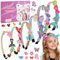 GOLDGE Kit de Fabrication de Bandeaux pour Filles, Accessoires pour Cheveux Bricolage, Serre-tête Bricolage, Bandeau artisanat filles, Jouet pour Filles De 5-12 Ans, Cadeau d'anniversaire pour Fille