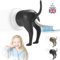 Swetfela 2er-Pack lustiger Hundekot-Zahnpasta-Spender, Cartoon-Zahnpasta-Aufsatz, wiederverwendbar, für Zuhause, Reisen, Alltag, Schwarz, Braun