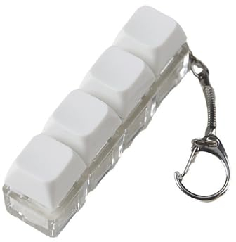 Schalter-Tester, Sampler für mechanische Tastatur, 2-Tasten, 3-Tasten, 4-Tasten, Testwerkzeug, Schlüsselanhänger, transparent, Schreibtisch-Dekoration