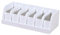 rockible Gürtel-Organizer-Box, 6 Fächer, Schrank-Gürtel-Aufbewahrungsdisplay für Zuhause