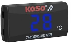 Motocicleta termometro digital para motos, pitbike, ATV, barcos, coches