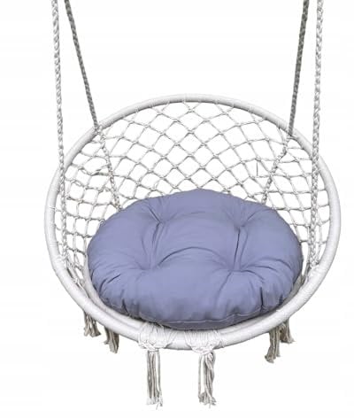 Sitzschaukelkissen Storchennest Schaukel Hängekissen Schaukelkissen Hängeschaukel Hängenest Hellgrau