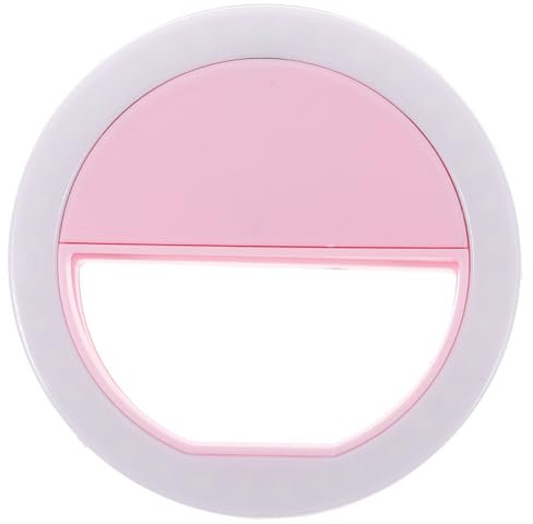 Veemoon Led Selfie Ring Light for Phone Clip Light Tripod for Videos and Photos
