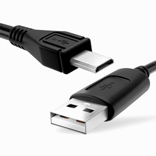 USB-A 2.0 > micro USB (2.0 - lang) - 1A - black - PVC cord - PVC plug - 1m