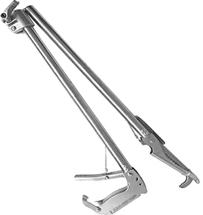 VICASKY Stainless Steel Thickened Slip Clip for Crab Lobster and EEL Grilling Camping Kitchen Accessory