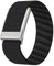 Dehnbares Nylon-Armband, kompatibel mit Whoop 5.0/Whoop MG-Bändern, weiches, dehnbares Nylon-Sportschlaufen-Ersatzband mit Metallgrenzen förmigem Verschluss und verstellbarem (schwarz, Whoop MG)
