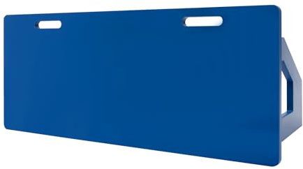 DCSYOG Rebound Board, Tragbares Prellwand Brett 1000 x 400 mm, Fußball-Rückprallbrett HDPE Rebounder Wand-Rebound-Ausrüstung, Trainingsbrett Prellwand Brett für Kinder & Jugendliche (Blau)