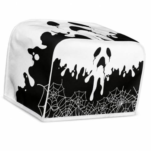 FJMQHU Halloween Toaster Cover, Dustproof Appliance Covers for Kitchen, Small Appliance Covers in , M (31.5*27*21cm)