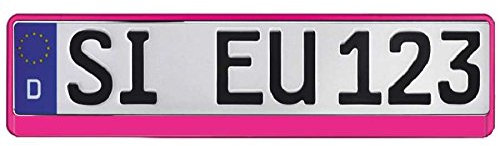 ALUTEC Kennzeichenhalter Erustar Pink, 1 Stück