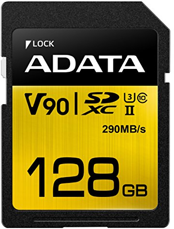 ADATA Premier One (128 GB) Class 10 UHS-II SDXC Speicherkarte