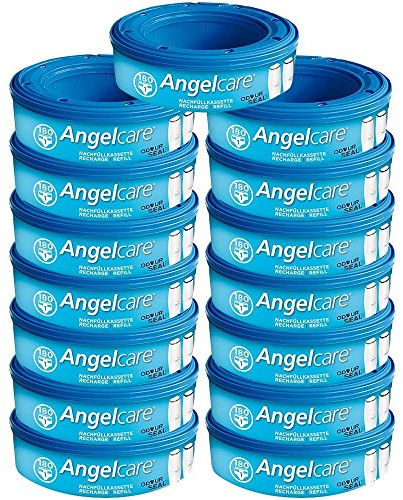 Angelcare, recambios para papelera de pañales pack a elegir Talla:Lot de 15