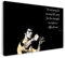 Printed Paintings Leinwand (60x40cm): Motivierender Spruch Bruce Lee Power, Das Leben ist herausf