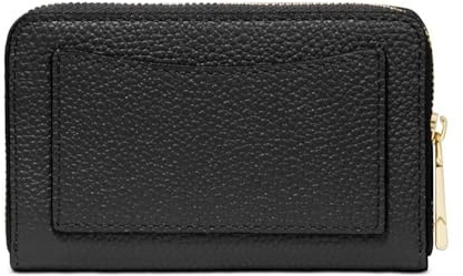 MICHAEL Michael Kors Jet Set Small Zip Around Card Case Black 2 One Size