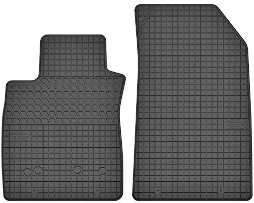 AGCPdirect Gummi Matten Fußmatten Passgenau Vorne Set für Renault Clio 3 4 2005-2019