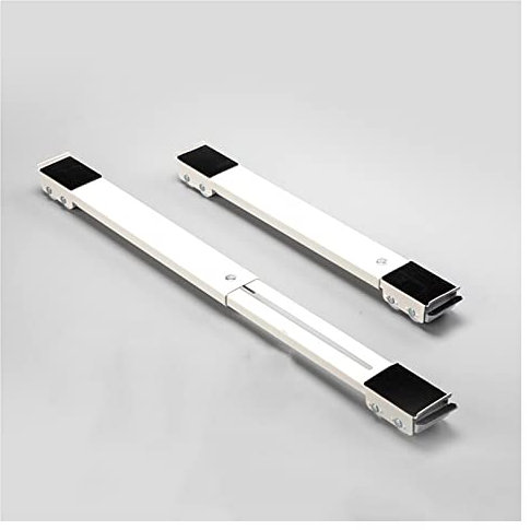 SHUGUANGGUDE Waschmaschinen Untergestell Transportroller,Waschmaschine Sockel,Transporthilfe ​für Trockner und Möbel,mit 24 Räder,Rutschfester Stoßdämpfungs,Verstellbare,Weiß