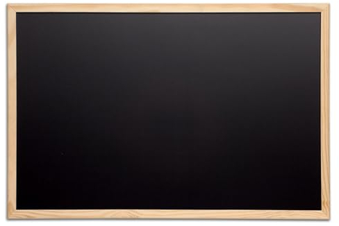 MAUL Kreidetafel 40x60 cm | Tafel mit Holzrahmen zum Beschriften mit Kreidestifte | Kreidetafel zum Aufhängen mit Rahmen | Einsetzbar als Planer, Dekoration für Büro und Gastronomie | Holz