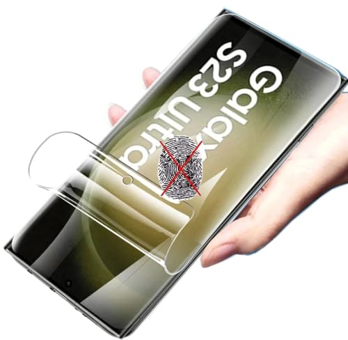 2pcs Película de hidrogel mate anti-huella dactilar para Samsung Galaxy S23 Ultra 5G 6.8 Protector de pantalla flexible antideslumbrante película de vidrio no templada a prueba de explosiones