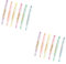 Operitacx 2sets Fluorescent Markers Pen Set Highlighter Pens Double Tip for Student 6pcs*2 Random Color