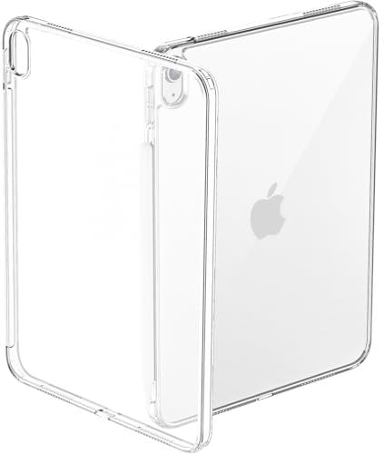 ProCase Funda Transparente para iPad 11ª Generación 2025 11 Pulgadas / 10ª Generación 2022 10,9 Pulgadas, Carcasa Trasera Delgada y Ligera Anti-Amarilleo para iPad 11/10 Gen 11 10,9 - Claro