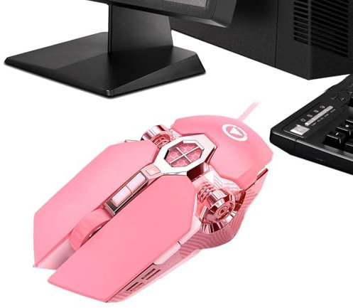 Pour Ordinateur Avec Câble - USB Filaire, Ergonomique Filaire | Pour Ordinateur De Bureau Avec Poignée Confortable, Optique Filaire De Haute Précision, Ergonomique Filaire Adat