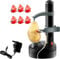 Mingfuxin Electric Potato Peeler, Automatic Rotating Apple Peelers Potato Peeling Machine Fruits Vegetables Cutter Kitchen Peeling Tools