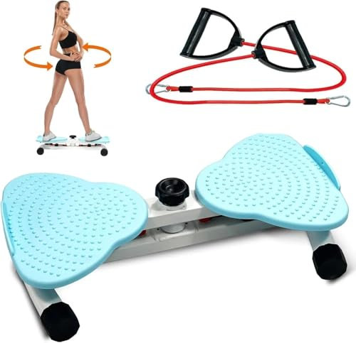 Übung Twist Boards, Taille Twister Maschine Übung, Balance Board für Fußmassage und Gewichtsverlust (Blue)