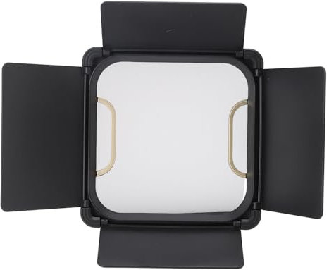 138LEDS LED Video Light Panel 30W CRI 95+ mit Barndoor und 2500K-9000K Helligkeit für die Fotografie