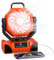 Ventilador de camping con batería de 20000 mAh con mando a distancia, ventilador de mesa portátil con luz LED, ventilador oscilante con 5 velocidades, modo nocturno y temporizador, para tiendas de