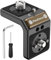 1 Stück Mini L-förmige Montageplatte, rechtwinklige Plattenhalterung mit ARRI, 90° Winkel Video Rig Adapter für drahtlosen Videosender, V-Mount Akku, Monitor, Max.Load 3.0kg