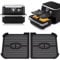 2 Grille Anti Projection Air Fryer pour Ninja foodi flexdrawer 10.4l, Accessoires Air Fryer pour ninja AF500EU, Grille Anti Projection Airfryer Protection Efficace de la Spirale Chauffante