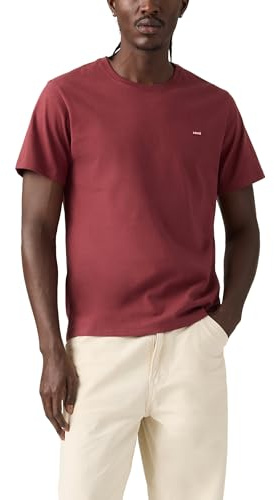 Ss Original Hm Tee Oxblood Red