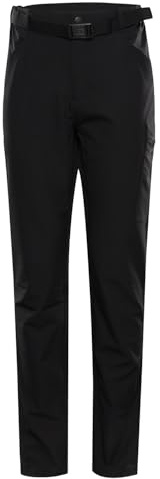 Alpine PRO Corb V2 Herren Outdoor Hose, Wanderhose, Freizeithose, Regenhose, Trekkinghose, Atmungsaktiv, Wasserabweisend, Funktional Hose, Komfortable Passform, Flexibles Material, Schwarz - 48