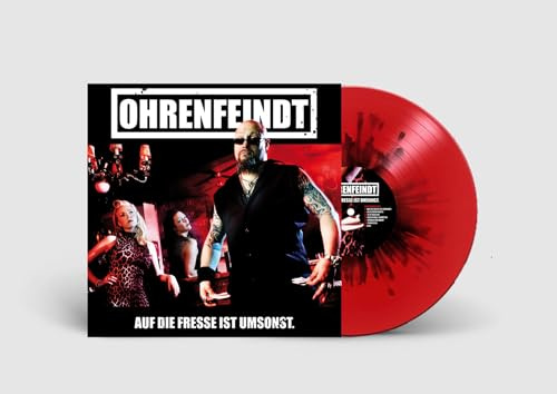 Auf die Fresse Ist Umsonst (Red/Black Splatter LP)