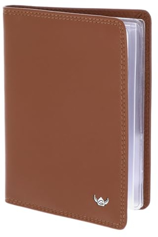 Golden Head Leder Polo RFID Protect Ausweisetui 4488 Cognac braun