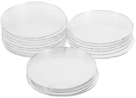 FONDOTIN 20 Pièces Verre Transparent pour Spot LED Lentilles de Protection Objectif Dome Couvre-ampoules Étanches pour Projecteurs Extérieurs et Décoration Paysagère