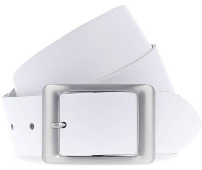 Vanzetti Classics 40mm Leather Belt W75 White