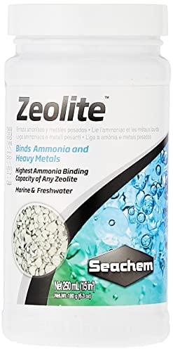 Seachem 1272 Zeolith Filtration, 250 ml, Grau