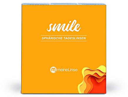 meineLinse Smile sphärische Tageslinsen 90 Stück (ehemals Oculsoft) (-2.50, 8.7, 14.0, 90)