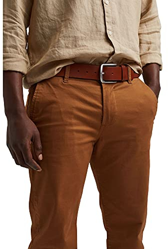 ESPRIT Herren 990EA2S301 Gürtel, 230/CAMEL, 100