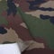 TOLKO Camouflage Stoff im Woodland Ripstop Flecktarn der französischen Armee | Robust Farbecht UV-beständig | Uniform Stoffe zum Nähen Meterware Baumwolle | mittelschwer (Woodland)