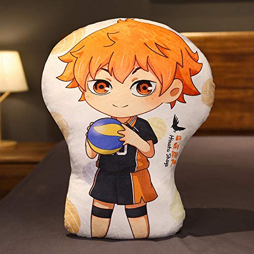 Anjinguang Haikyuu Plüsch-Überwurfkissen, Haikyuu Plüschspielzeug, Puppe, Hinata, Shoyo, Oikawa Tooru, weiches Kissen, Spielzeug für Sofa, 30 cm