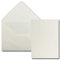 FarbenFroh by GUSTAV NEUSER 50x Einzelkarten Set mit Briefumschlägen DIN A6 / C6 in Naturweiß (Creme) - 14,8 x 10,5 cm - ohne Falz