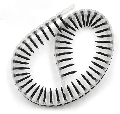 DAZZLEEX Adaptador de clavo automático para cadena de clavos, herramienta de carpintería para taladro eléctrico