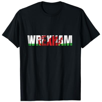 Wrexham Wales, walisischer Drache T-Shirt