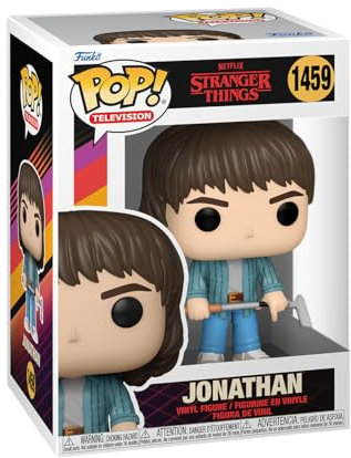 Funko Pop! TV: Stranger Things - Jonathan Byers with Golf Club - Figura de Vinilo Coleccionable - Idea de Regalo- Mercancia Oficial - Juguetes para Niños y Adultos - TV Fans