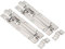 PATIKIL Door Barrel Bolt Latch 5 Inch, 2 Pack Stainless Steel Security Latch Sliding Bolt Latch Lock for Gate Door Window