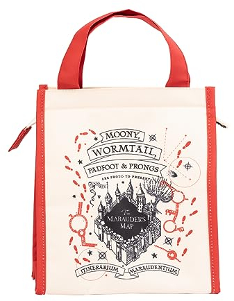 Grupo Erik Picknicktasche Kühltasche Klein Harry Potter Hogwarts - Lunchtasche Arbeit Lunchbag Männer Lunchbag Damen Thermotasche Lunchbox Harry Potter Fanartikel