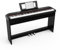 Digital Piano, Full Size 88 Key Weighted Hammer Keyborad Piano, Portable Electric Keyboard Piano for Beginner/Adults with Sustain Pedal, Power Supply, And Built in Speakers (With Wood Stand)