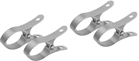 IMIKEYA 4stücke Winddichte Wäscheklammern Für Strandtücher Und Quilts rutschfeste Klammern Für Handtücher Große Multifunktions-wäscheclips Zum Trocknen Von Kleidung Und Bettwäsche